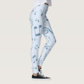 Leggings Motif musical (Droite)