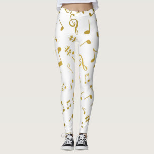 Leggings Motif musical