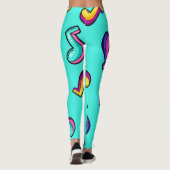 Leggings Motif musical (Dos)