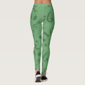 Leggings Motif musical (Dos)