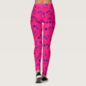 Leggings Motif musical (Dos)