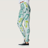 Leggings Motif musical (Gauche)