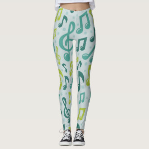 Leggings Motif musical