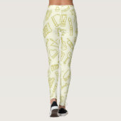 Leggings Motif musical (Dos)