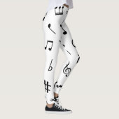 Leggings Motif musical (Droite)