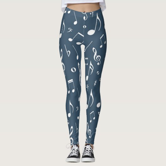 Leggings Motif musical (Devant)