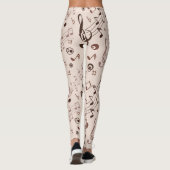 Leggings Motif musical (Dos)