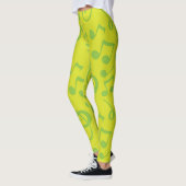 Leggings Motif musical (Gauche)