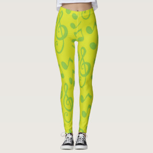 Leggings Motif musical
