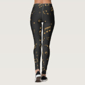 Leggings Motif musical (Dos)