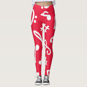 Leggings Motif musical