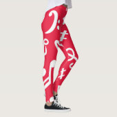 Leggings Motif musical (Droite)