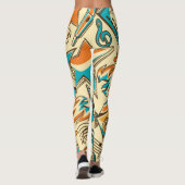 Leggings Motif musical (Dos)