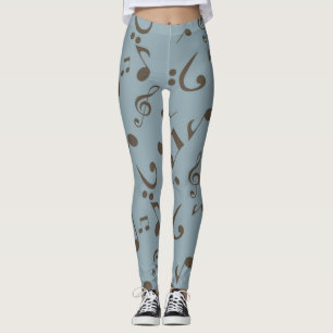 Leggings Motif musical