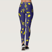 Leggings Motif musical (Dos)