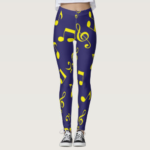 Leggings Motif musical