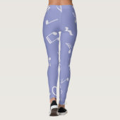 Leggings Motif musical (Dos)
