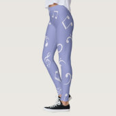 Leggings Motif musical (Gauche)