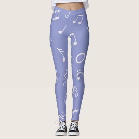 Leggings Motif musical (Devant)