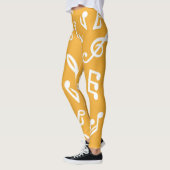 Leggings Motif musical (Gauche)