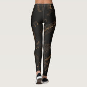 Leggings Motif musical (Dos)