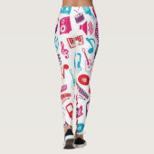Leggings Motif musical (Dos)
