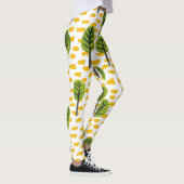 Leggings Motif Naïve Green Black Tree (Droite)