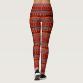Leggings motif natif aztèque (Dos)