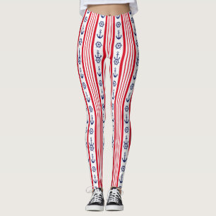 Leggings Motif nautique