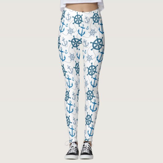 Leggings Motif nautique (Devant)