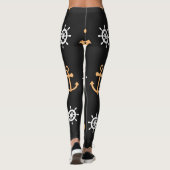 Leggings Motif nautique (Dos)