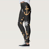 Leggings Motif nautique (Gauche)