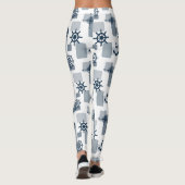 Leggings Motif nautique (Dos)