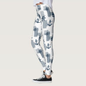 Leggings Motif nautique (Gauche)