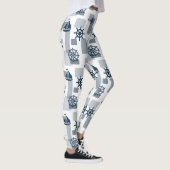 Leggings Motif nautique (Droite)