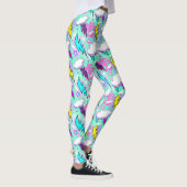 Leggings Motif Neon Lightning Bolts & Stars (Droite)