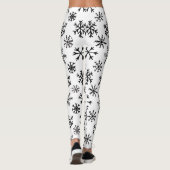 Leggings Motif noir et blanc (Dos)