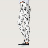 Leggings Motif noir et blanc (Gauche)