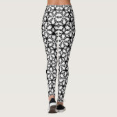 Leggings Motif noir et blanc (Dos)