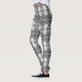 Leggings Motif noir et gris (Gauche)