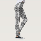 Leggings Motif noir et gris (Droite)