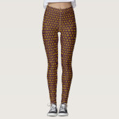 Leggings Motif noir Goldenrod (Devant)