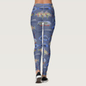 Leggings Motif Océan (Dos)