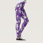 Leggings Motif octopus.b Violet BG (Droite)