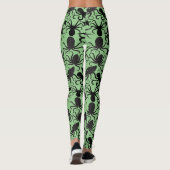 Leggings Motif octopus.w LGreen BG (Dos)