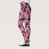 Leggings Motif octopus.w Pink BG (Gauche)