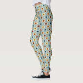 Leggings Motif oculaire rétro (Gauche)