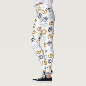 Leggings Motif oeil mal (Gauche)