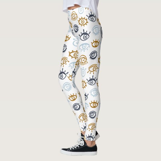 Leggings Motif oeil mal (Gauche)