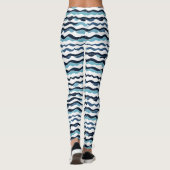 Leggings Motif ondulé (Dos)